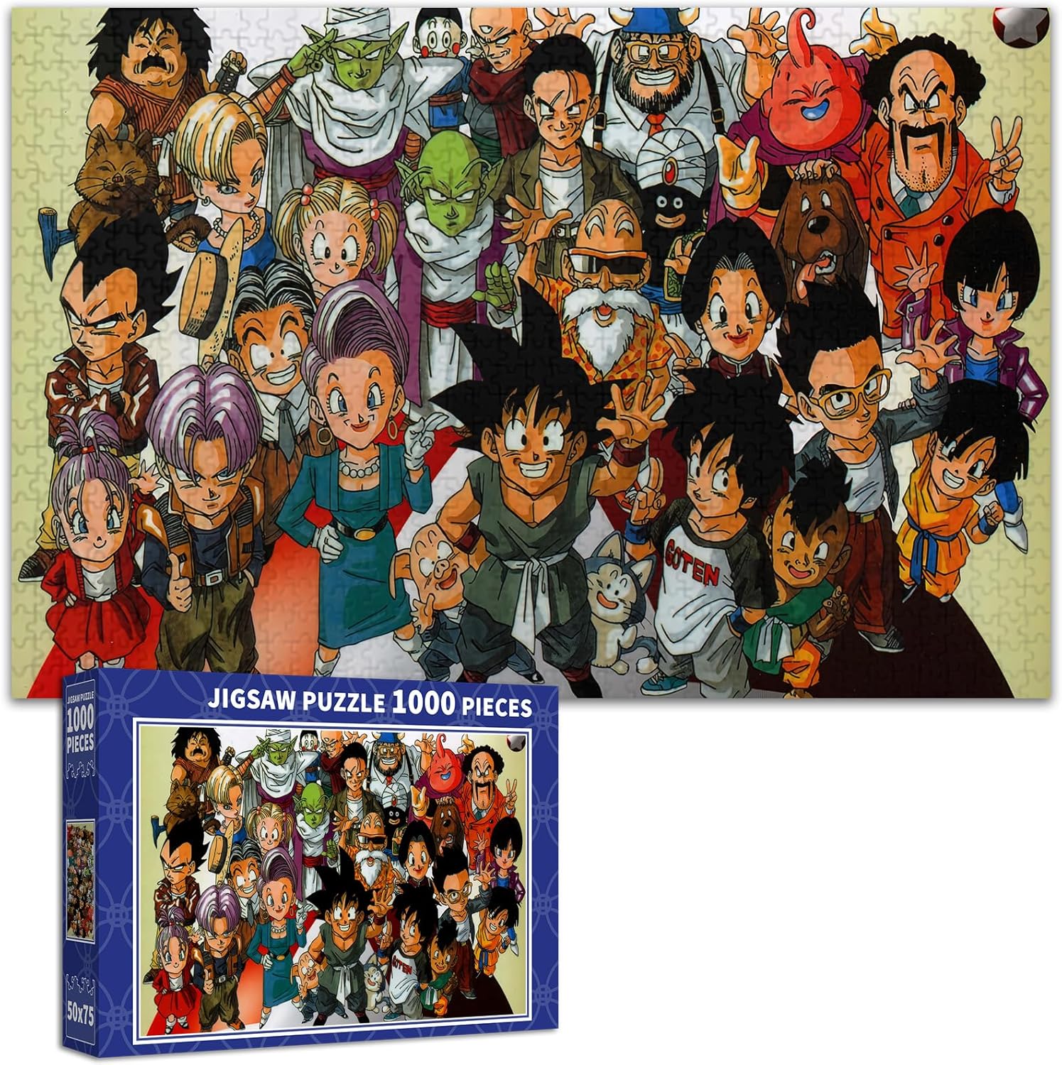 ドラゴンボール モザイクパズル 1000ピース 神龍 Amazon.co.jp